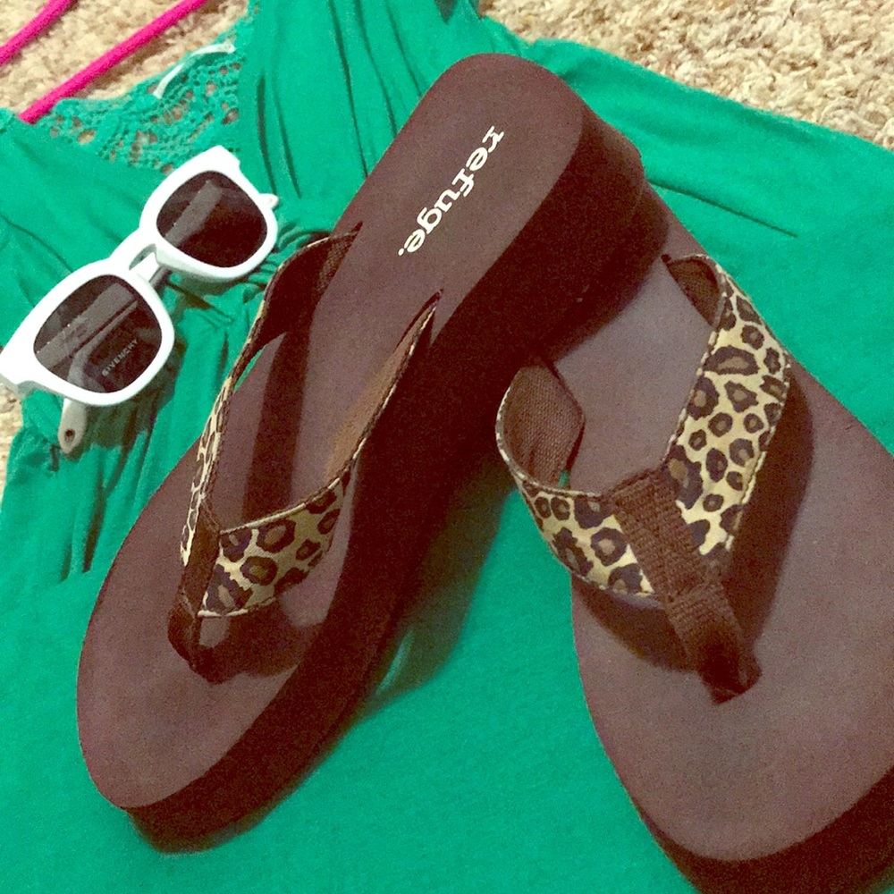 Platform flip flops